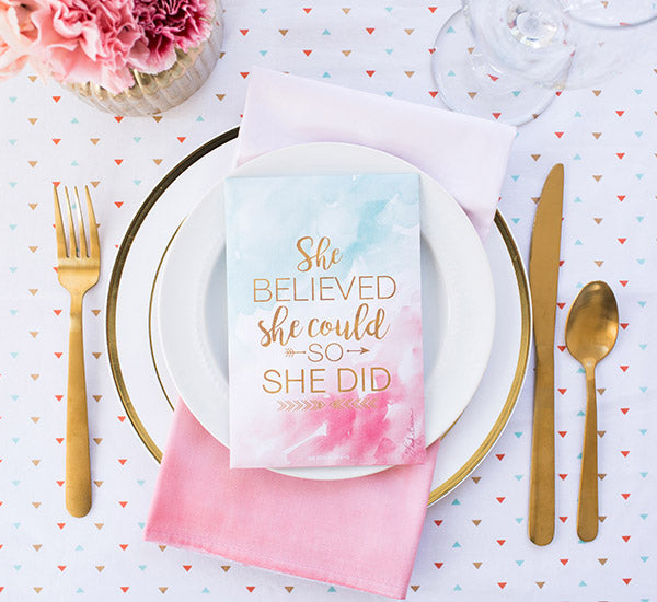 DIY Ombre Napkins