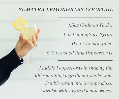 Sumatra Lemongrass Cocktail Recipe