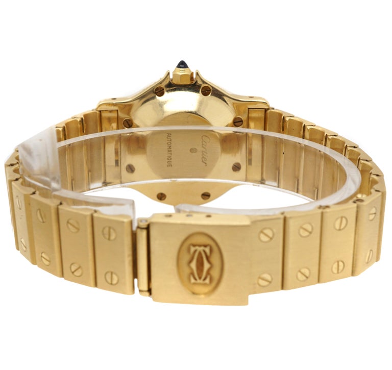 cartier watch gold womens