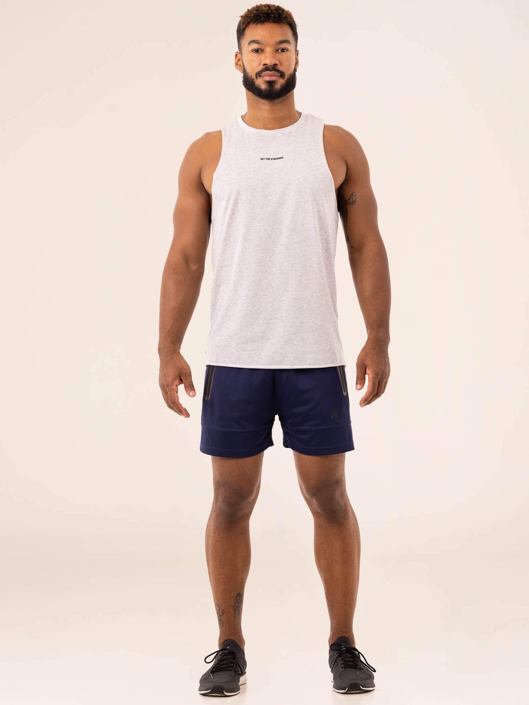 Emerge Mesh Short - Navy Clothing Ryderwear 