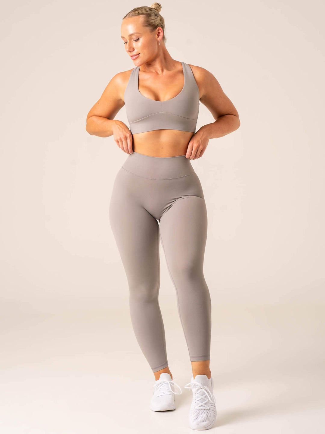 NKD Embody Sports Bra - Steel Grey Clothing Ryderwear 