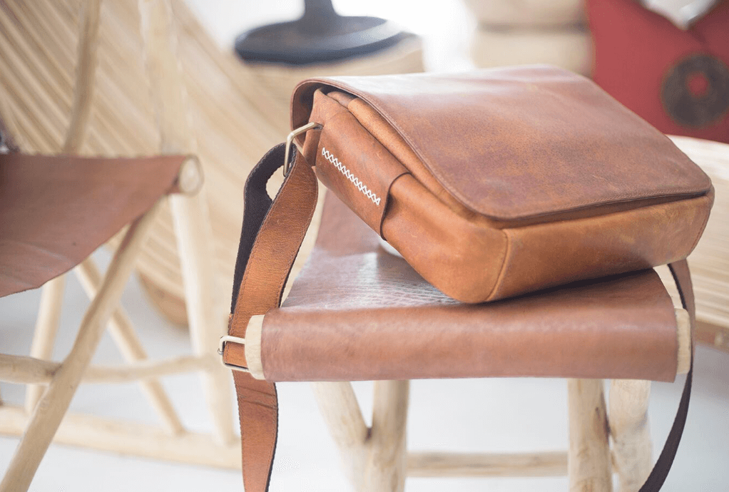 Leather Bag Dallas Messenger - Aurelius Leather
