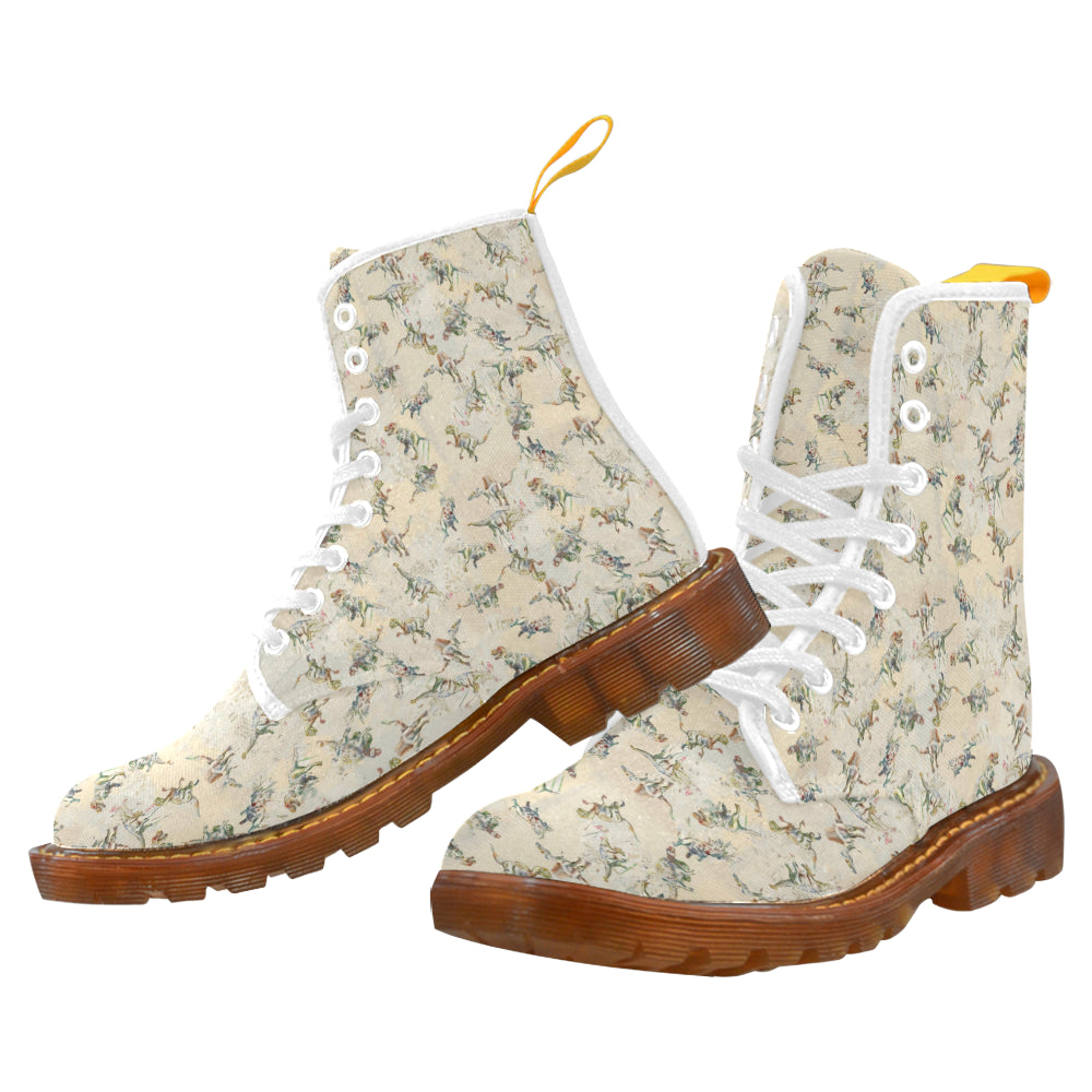 lace up canvas boots