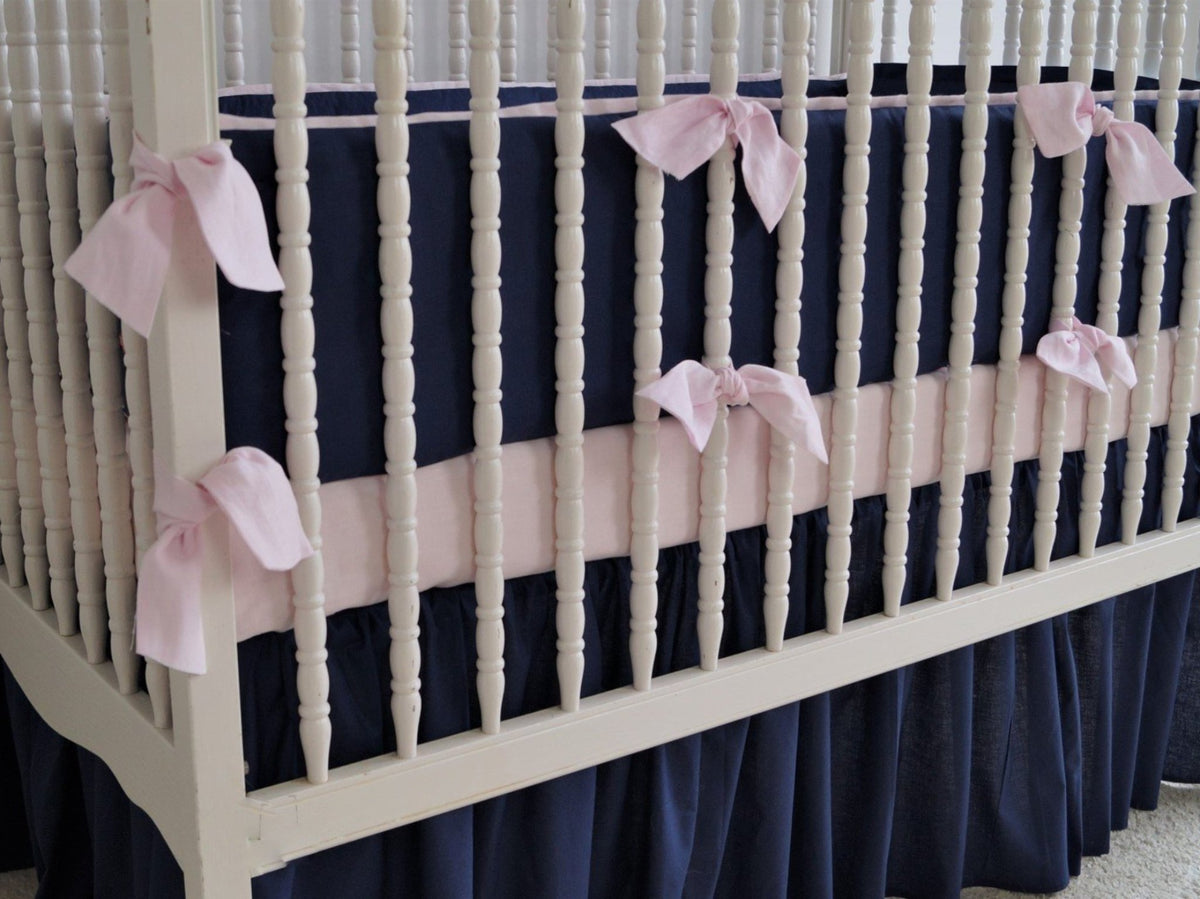 navy baby bedding