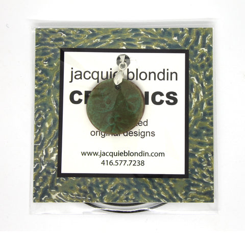 front small package jacquie blondin ceramic pendant clear bag flip seal packaging branding
