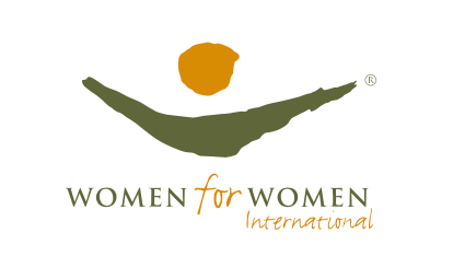 Women for Women Internation the charity to empowers women through human rights aware and vocational training to help them get sustainable lives and livelihoods 
