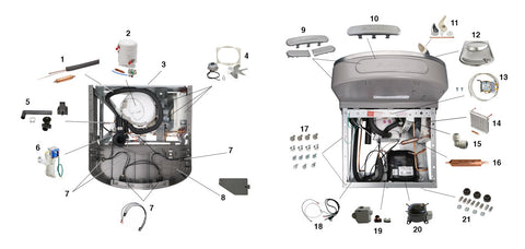 Elkay EZS8L Parts Breakdown