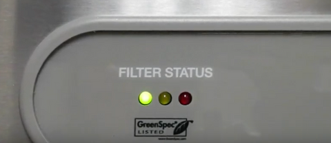 Elkay Filter Status Indication Light