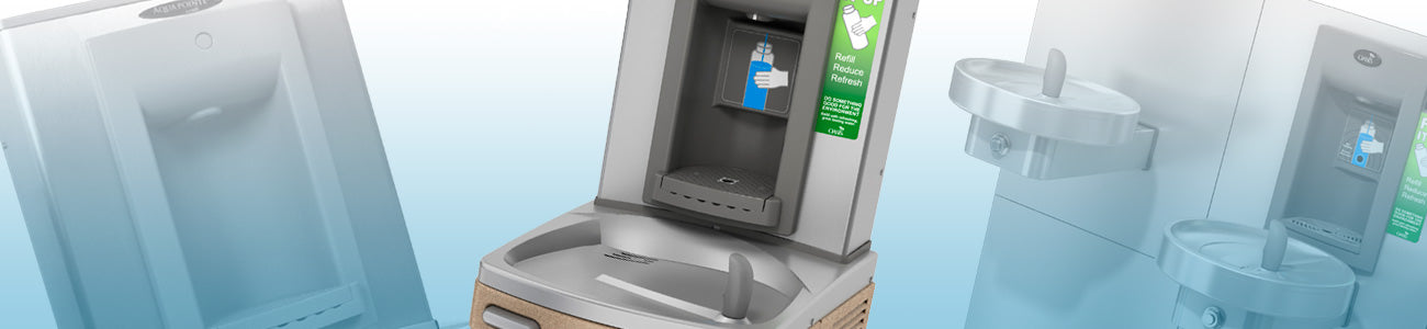 Oasis Bottle Filling Stations including Versafiller and Aqua Pointe 