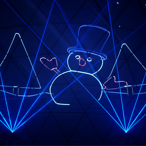 Frosty The Snowman Laser Dome