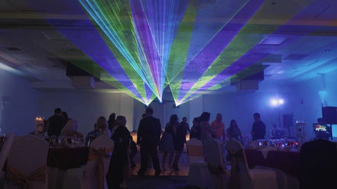 Wedding Aerial Lasers