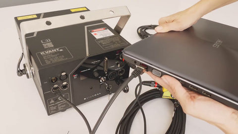 plugging-ethernet-inside-kvant-laser-projector-and-laptop