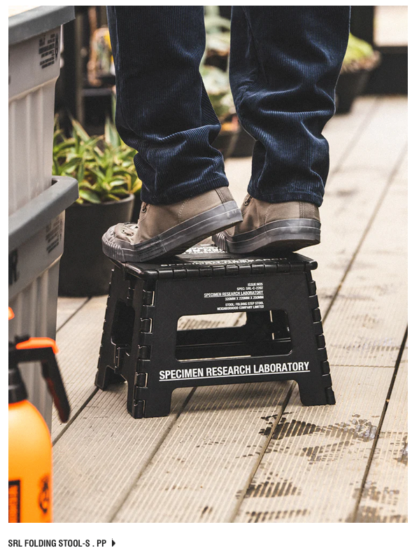 NEIGHBORHOOD SRL FOLDING STOOL BAG . SP | www.agesef.com