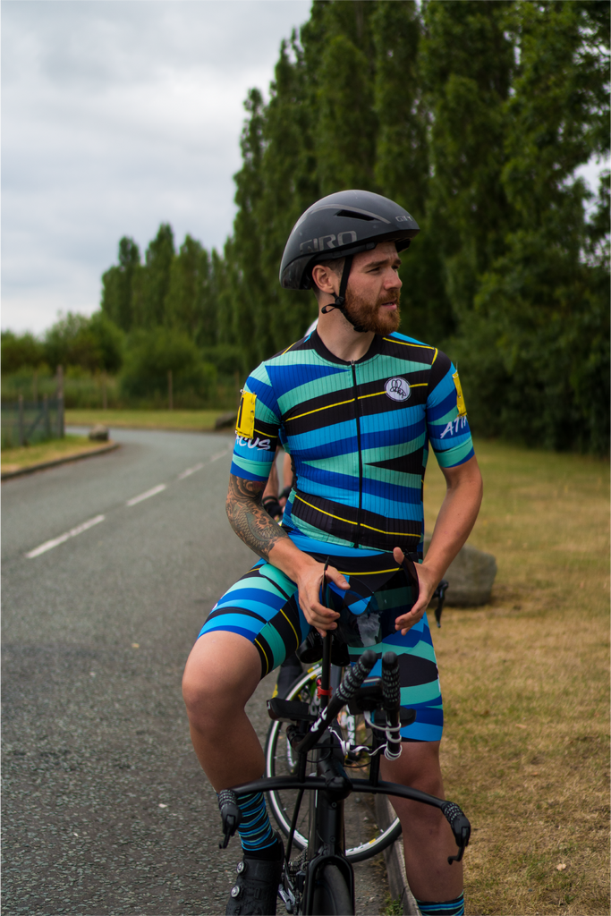 Ultra-distance endurance cyclist Chris Hall at the Mersey Road 24 national 24 hour time trial championships 2018