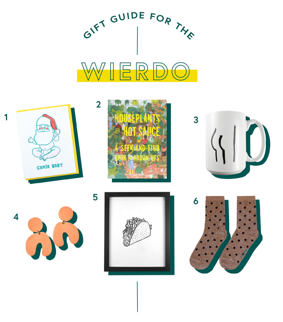 Weirdo themed gift guide
