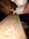 Inserting Wooden Dowels