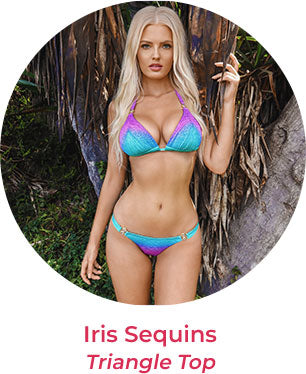 iris sequins bikini