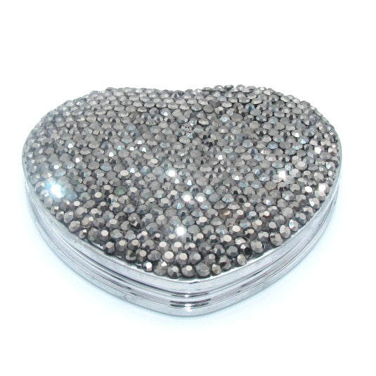 Handcraft Rhinestone Portable Magnify Mirror