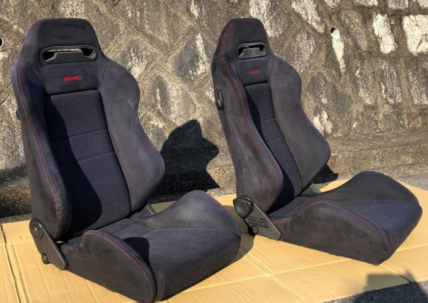 Honda Integra DC2R Recaro SR-3 Bucket Seats - Black – DC5R Parts LLC