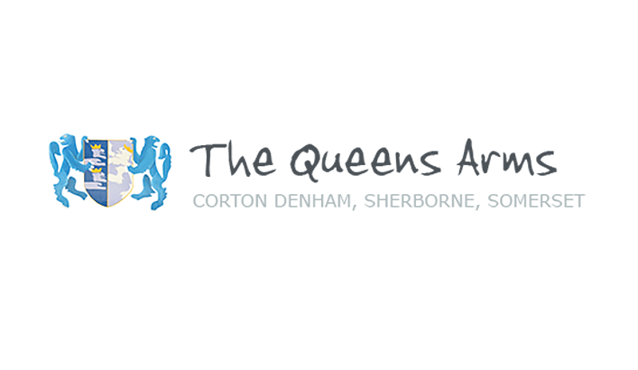 The Queens Arms logo on white background