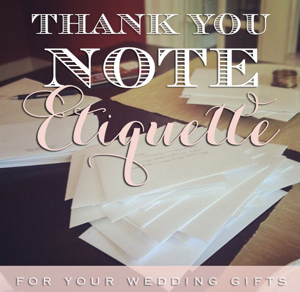 letterpress stationery thank you card note etiquette