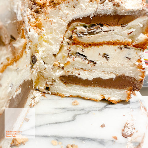 BelleStyle Grandma’s Ice Cream cake