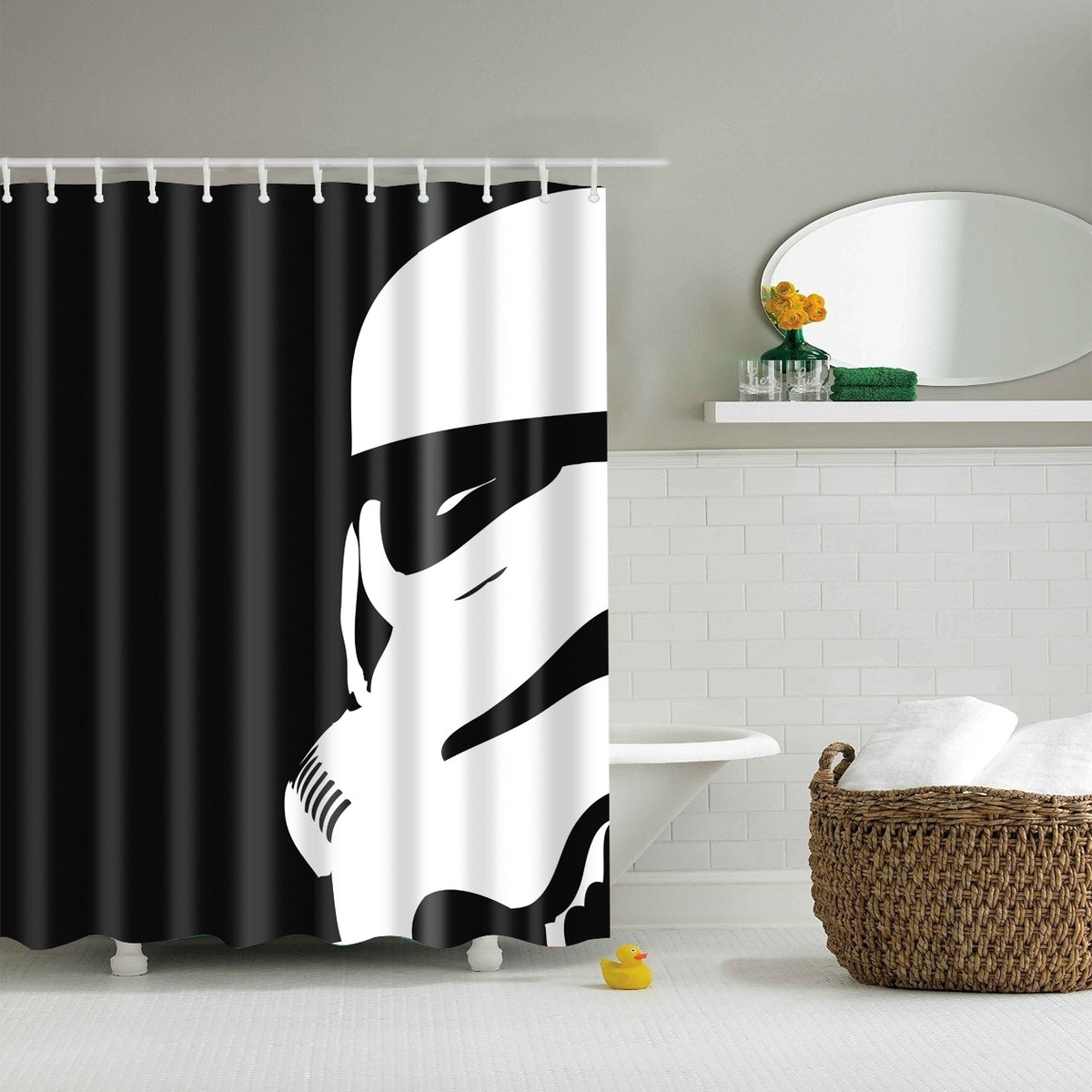 star wars shower curtain
