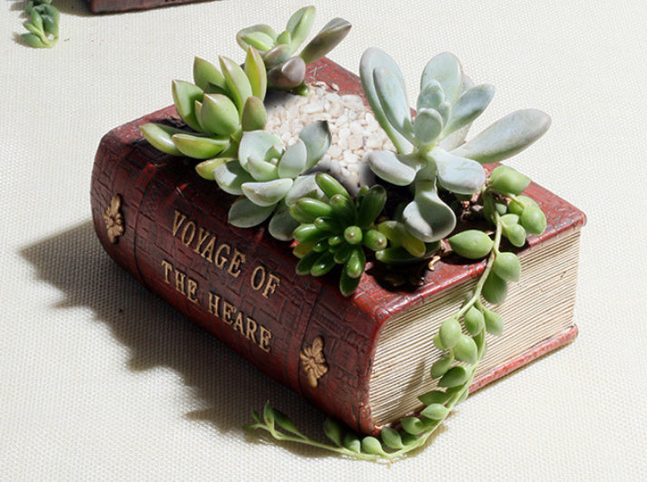 book planter