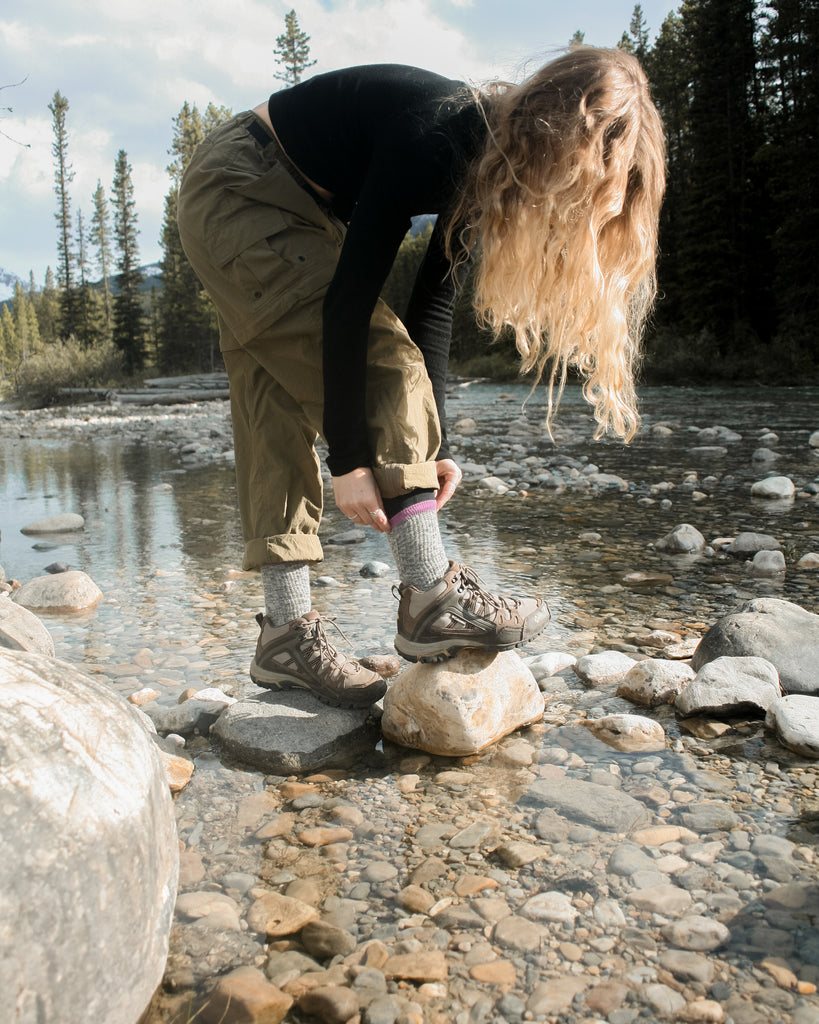 Merino wool socks for hiking