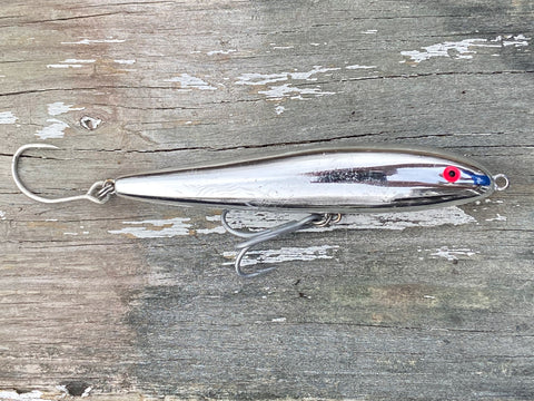 Jumpin Minnow rigged for schoolie bass