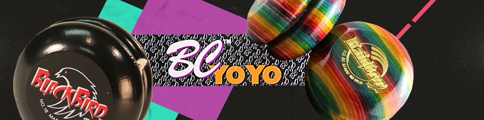 BC Brand YoYos - Classic Wooden Designs