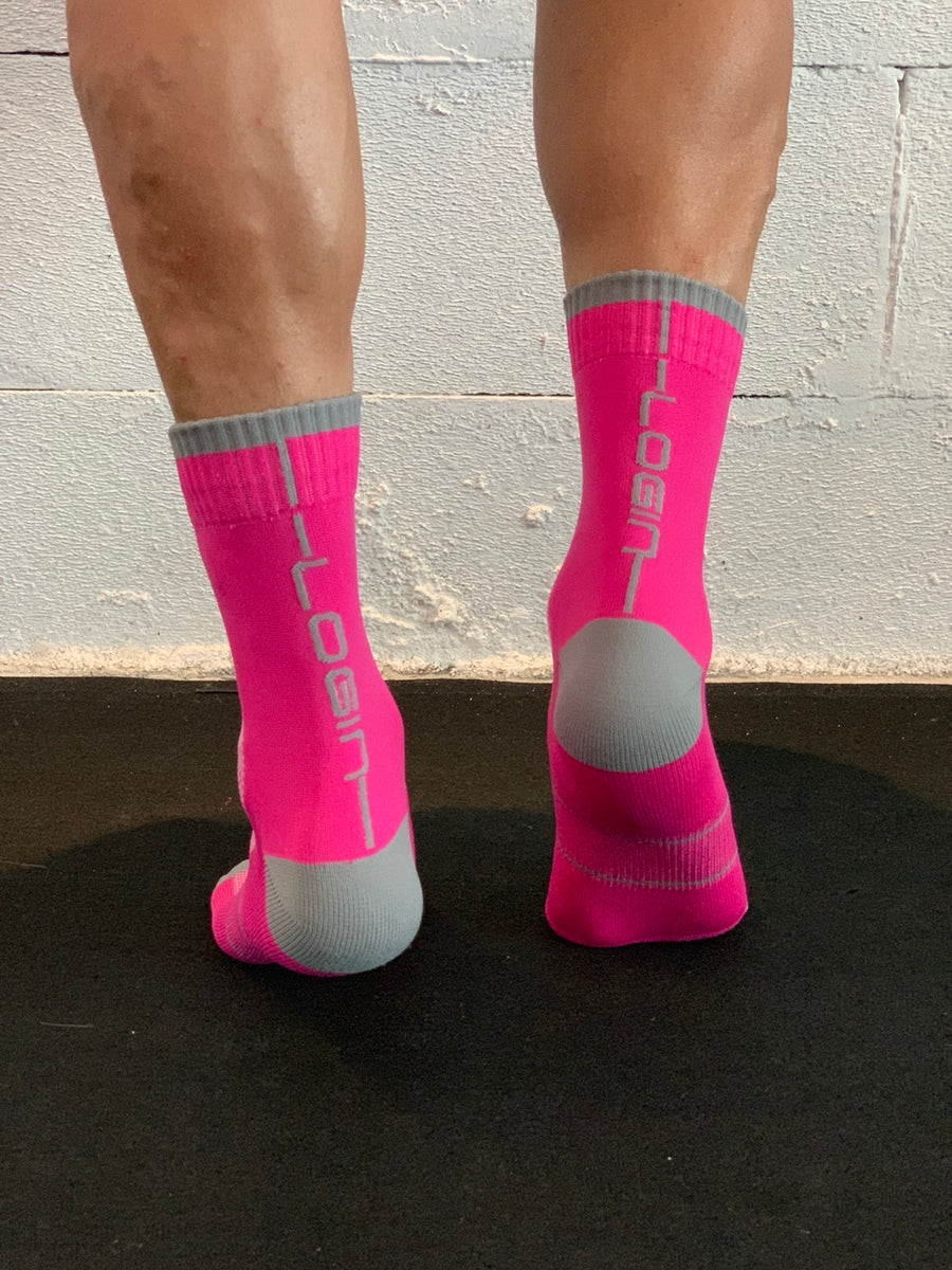 nike elite pink socks