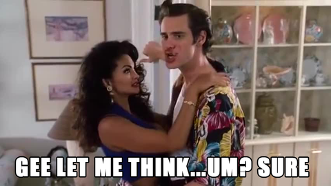 Ace Ventura - Gee Let Me Think
