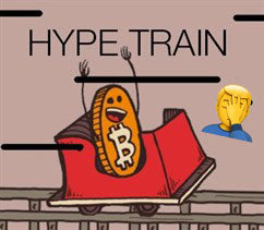 Bitcoin Hype Train 