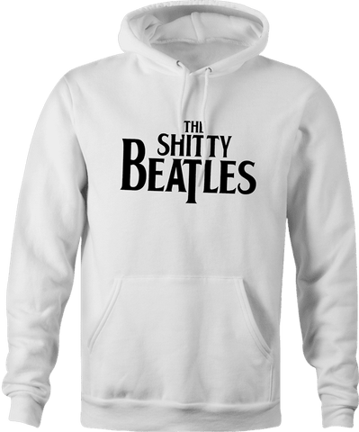The Shitty Beatles Wayne's World Parody Hoodie By BigBadTees.com