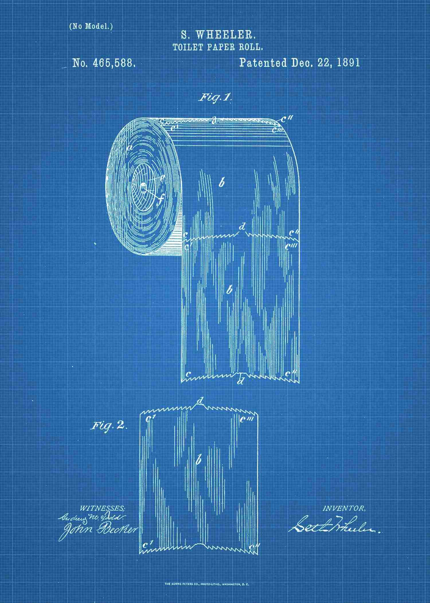 patent toilet paper