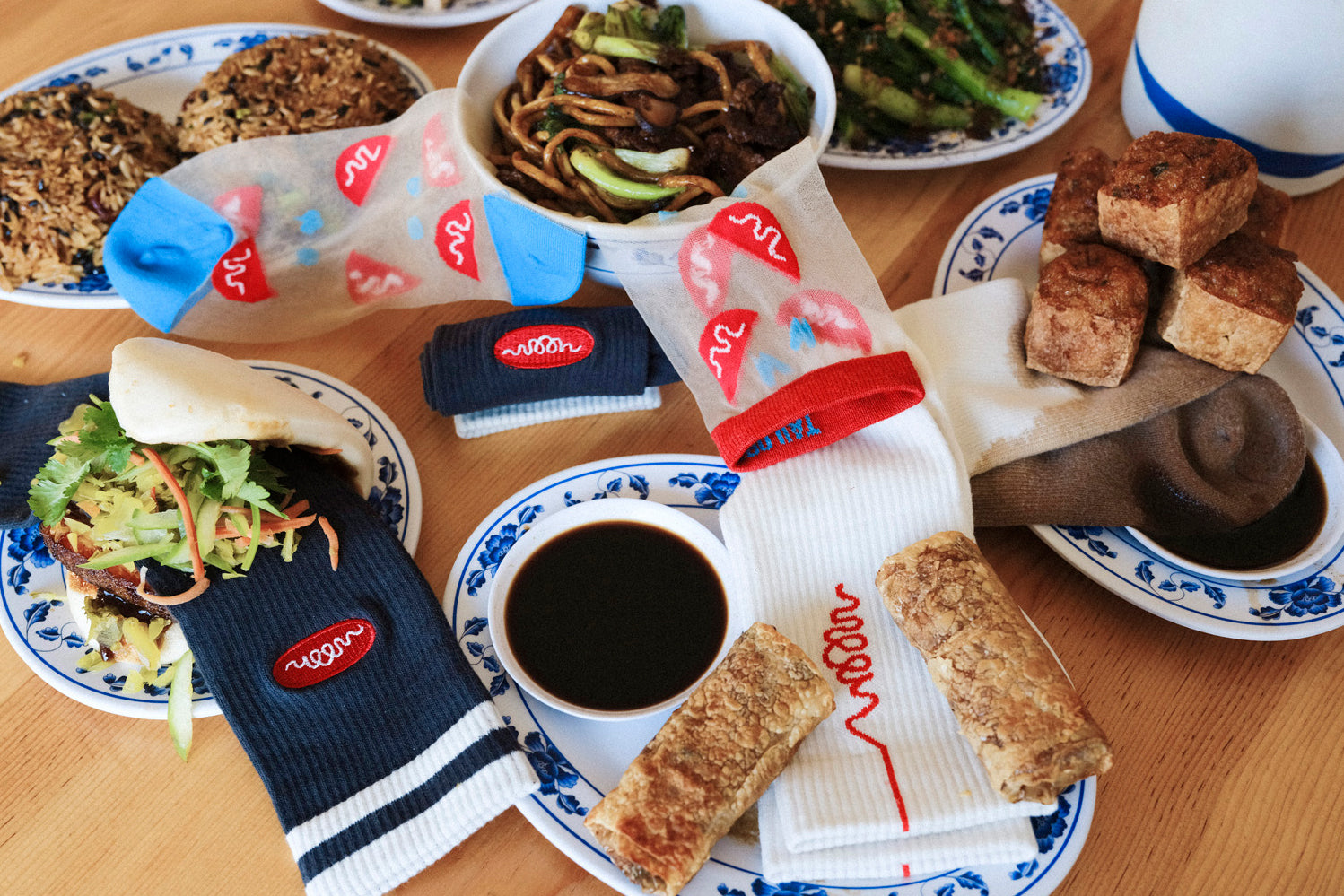 Woon Collection Socks with Food