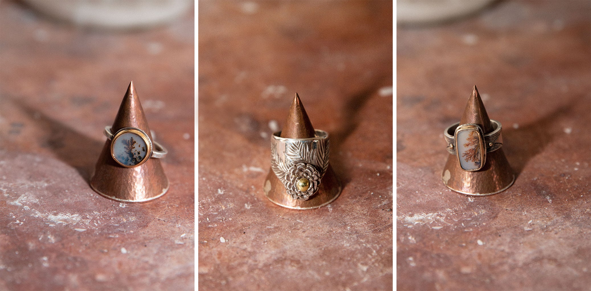 Tailored Union Artist Feature Olivia Sugarman Onyx Armory Rings