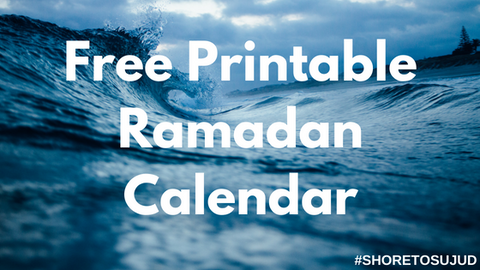 Kap Swim Halal Swimwear for Men Ramadan Calendar