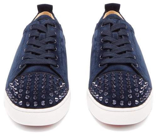 dark blue louboutins mens