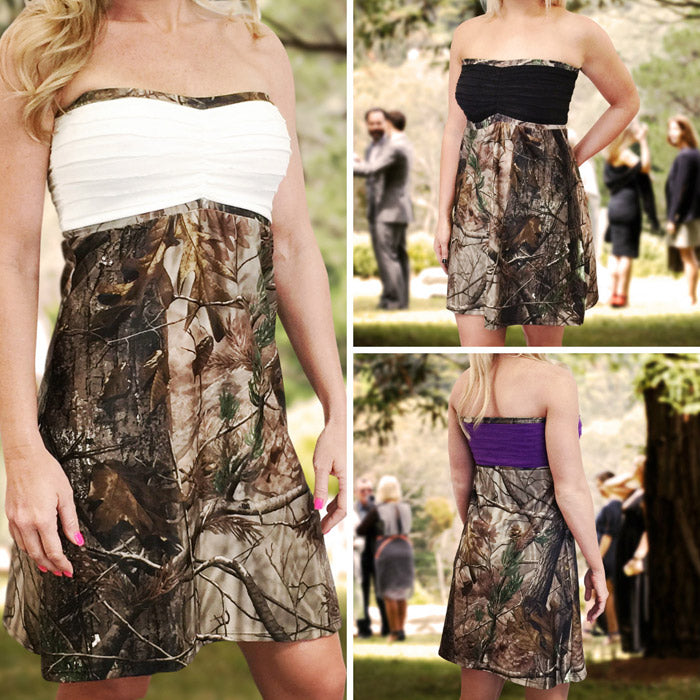 Camo Bridesmaids Dress – You Had Me At Camo