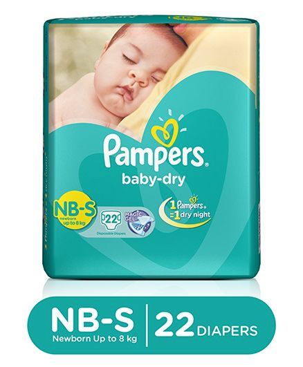 pampers nb s diapers