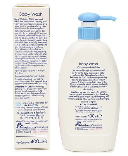 sebamed baby wash extra soft