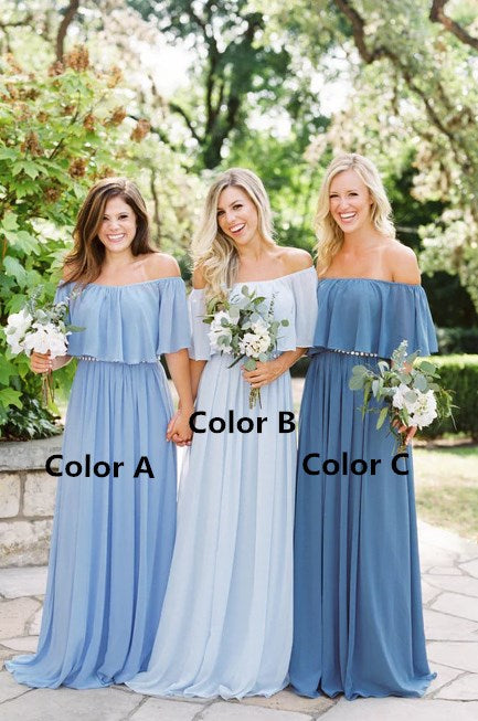 Blue Country Wedding Dresses Fashion Dresses