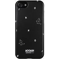 Moomin Back Cover for iPhone 6/7/8 Black Icon - .