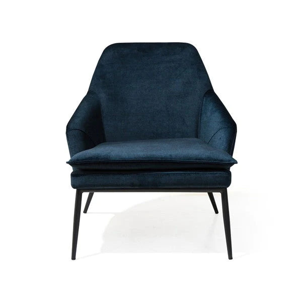 Product photograph of Stretti Lounge Chair - Deep Ocean from Olivia's