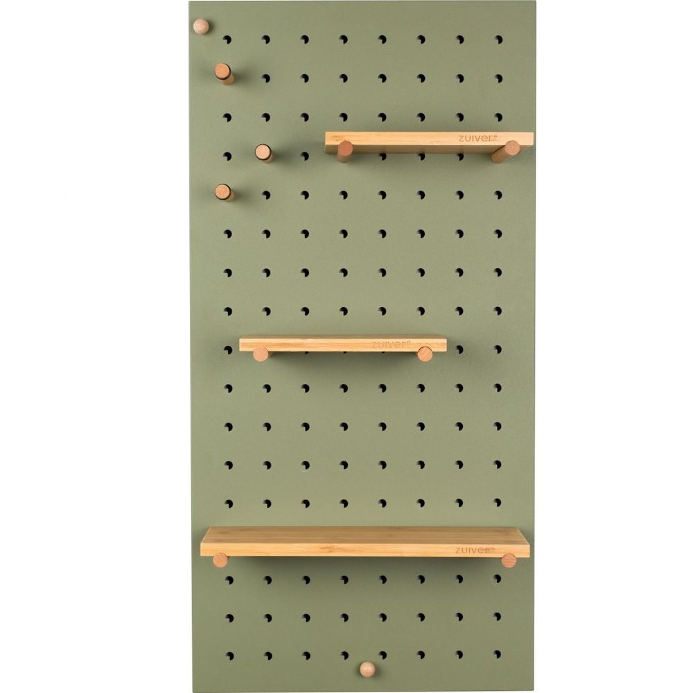 Product photograph of Zuiver Bundy Pegboard Green from Olivia's.