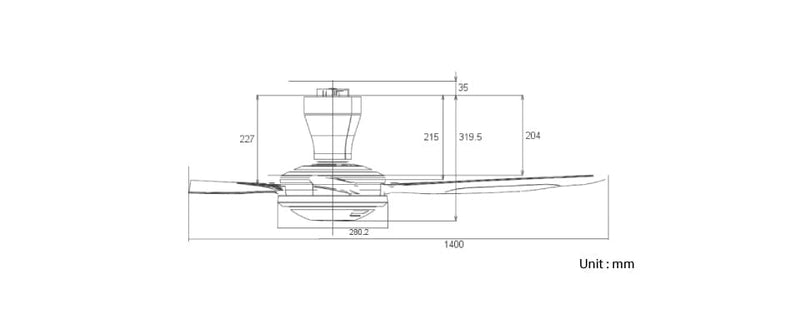 Kdk V56vk Ultra Luxe Ceiling Fan Lion City Company