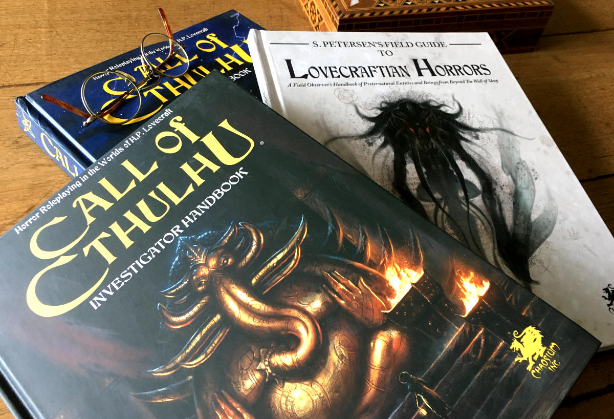 Call of Cthulhu core books