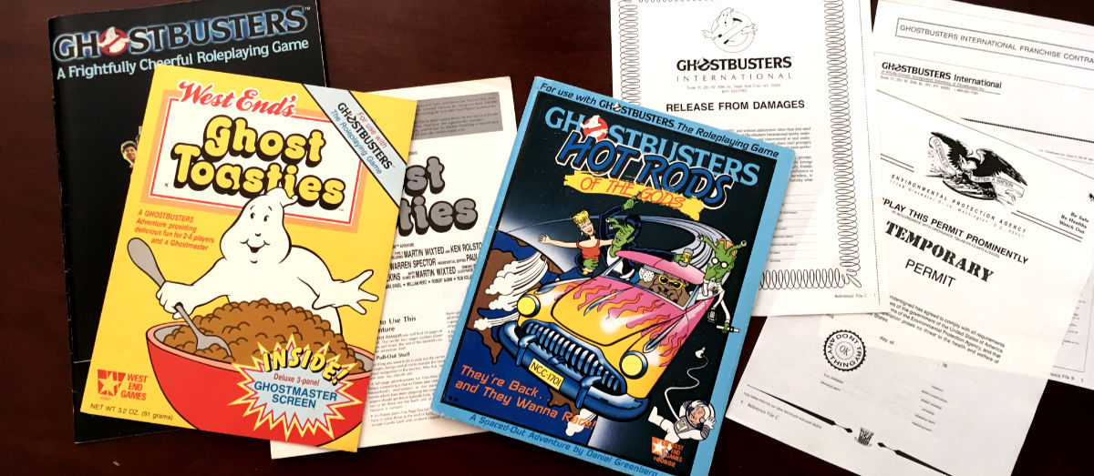 Ghostbusters RPG modules